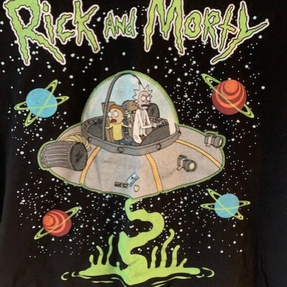 WOMENS RICK& MORTY GRAPHIC TEE - Picture 2 of 3